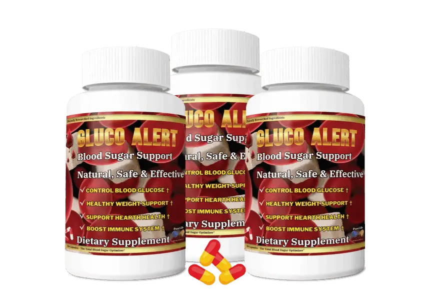 gluco alert 3 bottle